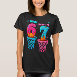 Ik was 6 nu ben ik 7 Grappig 67 Meme Ijs Drip Bas T-shirt