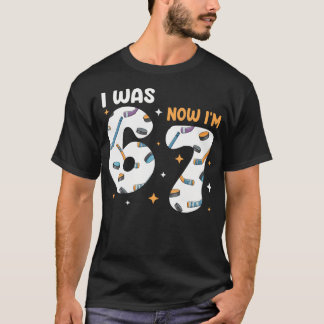 Ik Was 6 Nu Ben Ik 7 Hockey T-shirt