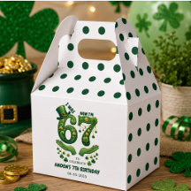 Ik was 6 Nu ben ik 7 St. Patrick's Day Jongen Verj