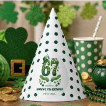 Ik was 6 Nu ben ik 7 St. Patrick's Day Jongen Verj