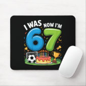 Ik was 6 Nu ben ik 7 Voetbal 67 _2 Muismat (Met muis)
