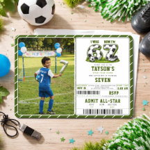 Ik was 6, nu ben ik 7 Voetbal verjaardag – All-Sta