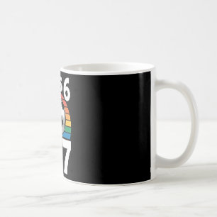 Ik was 6 Nu ben ik 7 Voetbal Verjaardag Kind Spele Koffiemok