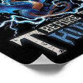 Ik was aan het bliksem voor de Thunder Fantasy Dra Poster (Hoek)