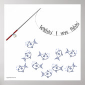 Ik was aan het vissen. poster (Voorkant)