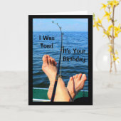 Ik was aangedaan... het is jouw verjaardag. kaart (Gele Bloem)