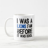 Ik was al fan van Lions voordat het cool was Koffiemok (Links)