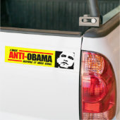 Ik was anti-Obama voor het cool was Bumpersticker (Op Truck)