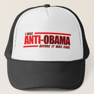 Ik was anti-Obama voor het coole Red was Trucker Pet