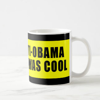Ik was anti Obama voor het koud was Koffiemok