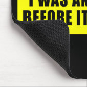 Ik was anti Obama voor het koud was Muismat (Hoek)