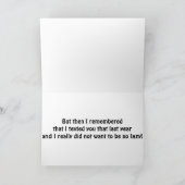 IK WAS BEREID OM TEKST U TE VERGETEN, MAAR.... KAART (Binnen)