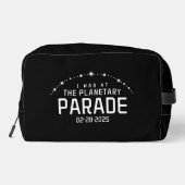 Ik was bij de Planetaire Parade op 28 februari 202 Toilettasje (Achterkant)