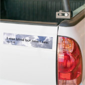 Ik was blind bumper sticker (Op Truck)