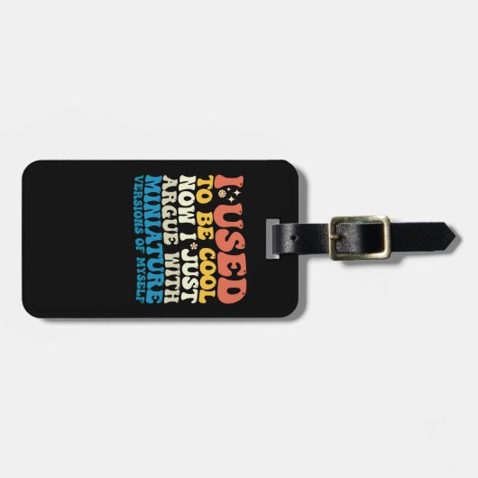 Ik was cool, maar nu ga ik alleen nog maar in disc bagagelabel (Voorkant horizontaal)