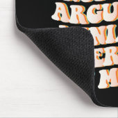 Ik was cool nu ik ruzie met mijn mini-versie muismat (Hoek)