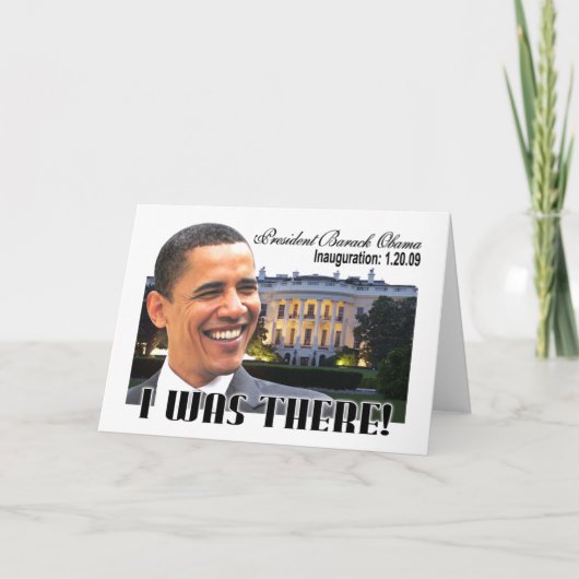 Ik was daar! kaart (Voorkant)