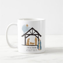 Ik was daar Wiseman Nativity Scene Christmas