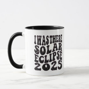 Ik was daar Zonsverduistering 2025 Gedeeltelijke V Mok