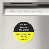 "Ik was de afwas niet" Vaatwasser magneet (Insitu (Vaatwasser))