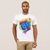Ik was een 80s tiener t-shirt (Voorkant volledig)