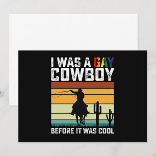 Ik was een homo-cowboy voordat het cool was LGBT Kaart