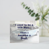 Ik was een ja-man, toen werd ik een DAD Briefkaart (Staand voorkant)