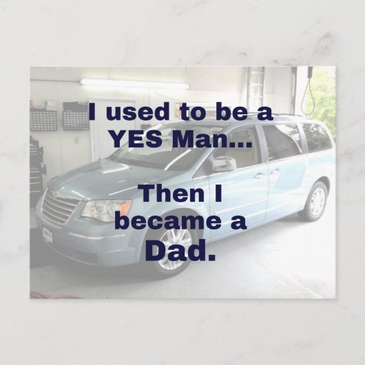 Ik was een ja-man, toen werd ik een DAD Briefkaart (Voorkant)