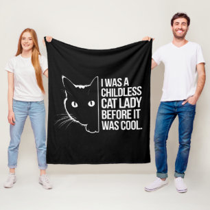 Ik was een kinderloze kattenvrouw voordat het hip fleece deken