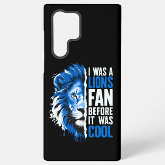 Ik was een Leeuwen-fan voordat het cool was Leeuwe Samsung Galaxy Hoesje
