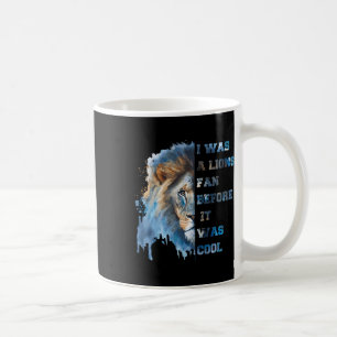 Ik was een Lions-fan voordat het cool was Vintage Koffiemok
