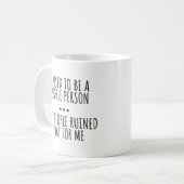 IK WAS EEN MENSENMENS KOFFIEMOK (Voorkant links)