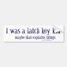 Ik was een sleutelhanger kind