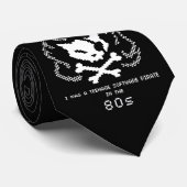 Ik was een tienersoftware-piraat in de jaren 80 stropdas (Opgerold)