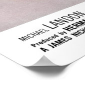 Ik was een tienerwolf poster (Hoek)