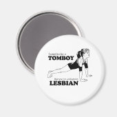 IK WAS EEN TOMBOY MAGNEET (Voorkant / Achterkant)
