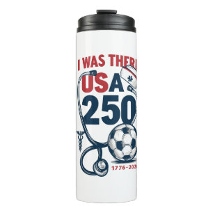 Ik was er – America 250 & WK 2026 Verpleegster  Thermosbeker