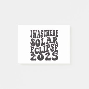 Ik was er bij de Zonsverduistering 2025 Post-it® Notes
