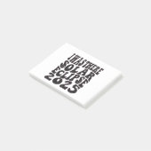 Ik was er bij de Zonsverduistering 2025 Post-it® Notes (Schuin)