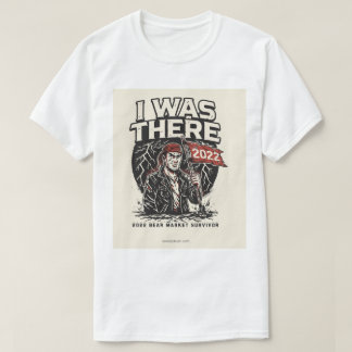 IK WAS ER - Bitcoin Heren T-Shirt