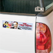 IK WAS ER IN Obama Bumpersticker (Op Truck)