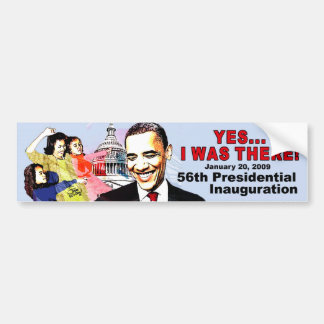 IK WAS ER IN Obama Bumpersticker
