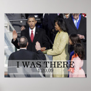 IK WAS ER: President Obama die in ceremonie zong Poster