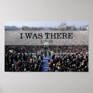 IK WAS ER: President Obama die in ceremonie zong Poster
