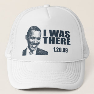 IK WAS ER, President Obama Inauguratie Trucker Pet