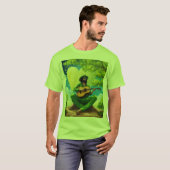Ik was erbij: psychedelische reggae vibes T-shirt (Voorkant volledig)