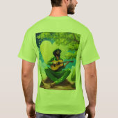 Ik was erbij: psychedelische reggae vibes T-shirt (Achterkant)