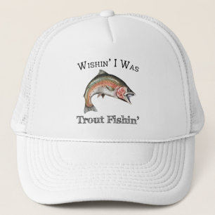 Ik was forel vissen trucker pet