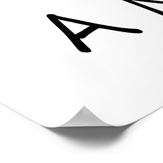 Ik was geboren als verpleegster poster (Hoek)