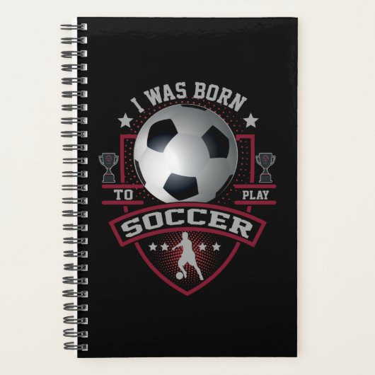 Ik was geboren om voetganger te spelen planner (Voorkant)